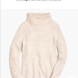 J. Crew Factory Donegal Turtleneck Sweater